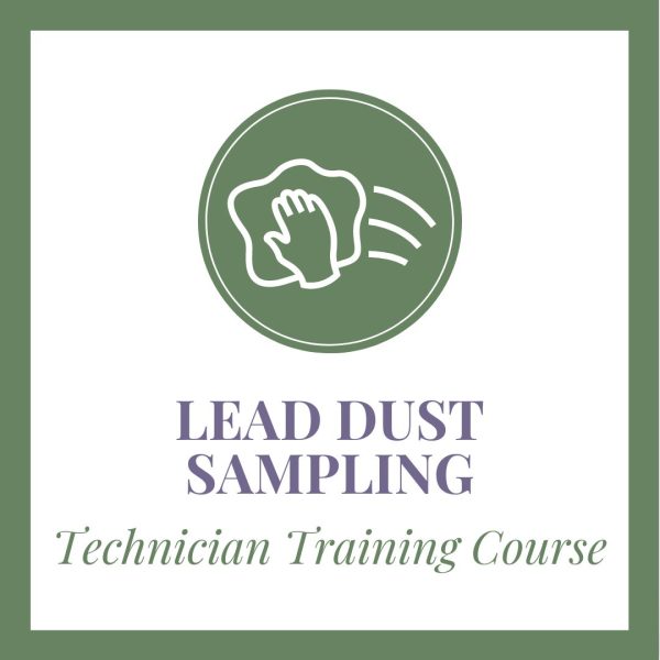 Lead dust sampling technician training course graphic