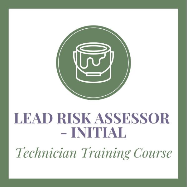 Lead Risk Assessor- Initial, technician training course graphic.